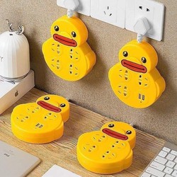 Ổ Cắm Điện Đa Năng Có Cổng USB hình con vịt vàng tiện lợi