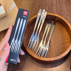 SET 20 Dĩa Ăn Hoa Quả Trái Cây, Nĩa Ăn Bánh Gato Hải Sản, Dĩa Inox Cao Cấp