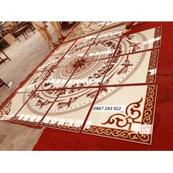 Thảm vi tinh gạch men sản xuất theo yêu cầu