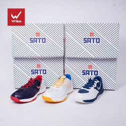 Giày cầu lông, bóng chuyền, bóng rổ Wika Sato cao cấp