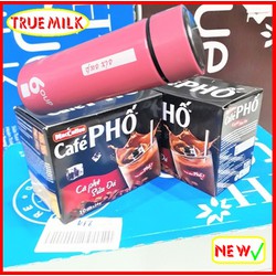 Cà Phê Sữa Đá Phố 10 gói x 24g (2 Hộp - Tặng Bình) - Ca Phê Phố - cafe sữa đá - MacCoffee - Cafe Phố - maccoffee - cafe pho - ca phe pho - ca phe hoa tan - café pha san - café den da - ca phe hoa tan - trueme truemilk truemenews SendoTrueMe pho10