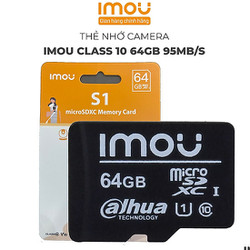Thẻ Nhớ Micro SD 64Gb IMOU ST2-64-S1