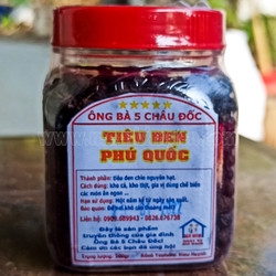 100gr Tiêu Chín Nguyên Hạt Phú Quốc Loại 1 Cay Và Thơm Ngon Hiệu Ông Bà 5 Châu Đốc