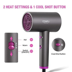 Máy sấy tóc hãng CONFU KF-3141 ,1800W bổ sung ion âm