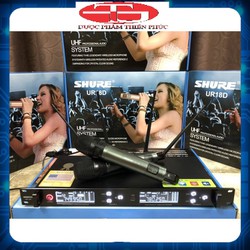 [HCM] Micro không dây cao cấp SHURE UR 18D 04 ANTEN-04 sóng thu phát song xa rộng - Công Ty Thiên phúc