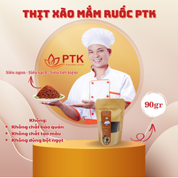 Thịt xào mắm ruốc PTK túi 90gr