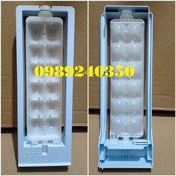 Khay đá rơi tủ lạnh Panasonic nội địa 12 viên, Khay làm đá xoay tủ lạnh chính hãng