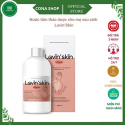 Nước tắm thảo dược cho mẹ sau sinh Lovin’Skin 260ml, cona shop