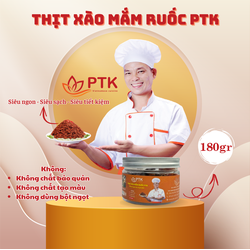 Thịt xào mắm ruốc PTK hộp 180gr