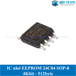 Bộ 3 con IC nhớ EEPROM 24C04 AT24C04 SOP-8
