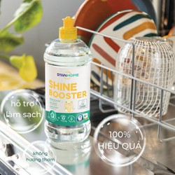 Nước Bóng Máy Rửa Chén Bát STANHOME Shine Booster Rửa Sạch Và Làm Bóng 750ML