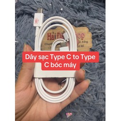 Dây sạc samsung type c to type C bóc máy
