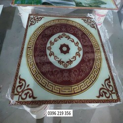 Thảm kính cầu thang máy kích thước theo yêu cầu