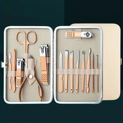 Bộ Dụng Cụ Bấm Móng Tay 16 món - Sét Dụng Cụ Làm Móng 16 Chi Tiết Nail Care Cao Cấp