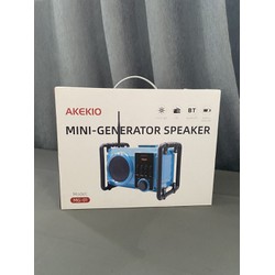 Loa Bluetooth AKEKIO MG-01 đa năng 12W , tích hợp đài FM , thẻ nhớ , USB , thẻ nhớ , đèn pin , chống nước IPX4