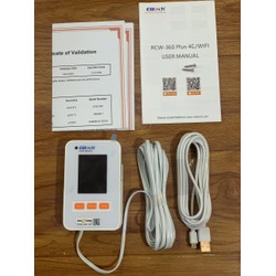 (Hình thật) Nhiệt Ẩm Kế Tự Ghi Elitech RCW-360PLUS Wifi/4G