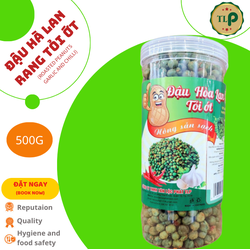 ĐẬU HÀ LAN TỎI ỚT TÂN LỘC PHÁT HŨ 500G