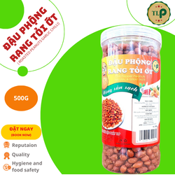ĐẬU PHỘNG RANG TỎI ỚT TÂN LỘC PHÁT HŨ 500G