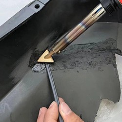 Mỏ Hàn Nhựa Bằng Đồng 16mm, 20mm Hình Tam Giác Làm Phẳng Mịn Mối Hàn Nhựa Trên Ô Tô Xe Máy Thiết Bị Nhựa Chuyên Dụng