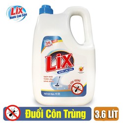 Nước lau sàn Lix Đuổi Côn Trùng 3.6 Lít