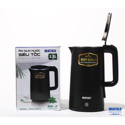 Ấm siêu tốc MATIKA MTK-2023: 3 lít