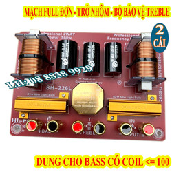 CẶP MẠCH PHÂN TẦN CÔNG SUẤT LỚN FULL ĐƠN SH226L, SIÊU BẢO VỆ TREBLE - GIÁ 2 CHIẾC