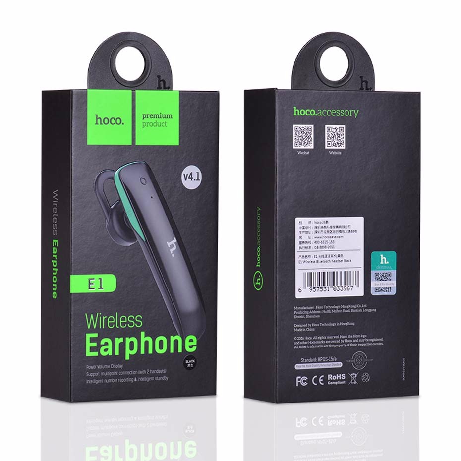 TAI NGHE BLUETOOTH HOCO (Mã SP: HOCO E1)
