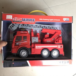 Xe Cứu Hỏa Có Thang Cứu Hộ 306A