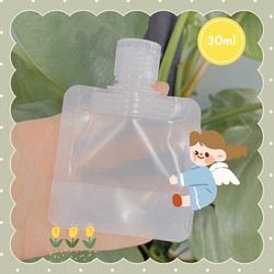 SET 3 TÚI TRONG CHIẾT MỸ PHẨM 21k / set Size 30ml 50ml 100ml Thiết kế nhỏ gọn dùng đựng các loại mỹ phẩm như: dầu gội, sữa tắm