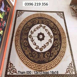 Thảm gạch men chiếu nghỉ sản xuất kích cỡ theo yêu cầu