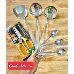 Bộ 7 món muôi thìa kéo tiện lợi sịn sò
