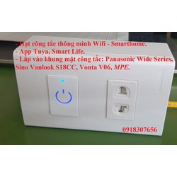 Hạt công tắc điện thông minh Wifi Smarthome- điều khiển từ xa qua điện thoại app Smart Life