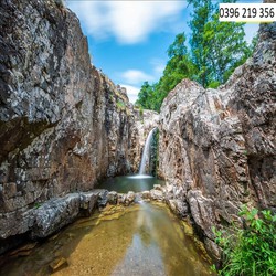 Tranh gạch men 3d trang trí tường Phong Cảnh