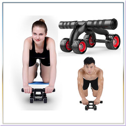 Con Lăn Tập Bụng 4 Bánh Cao Cấp Chắc Chắn Dễ Dàng Tiện Lợi Tập Luyện Tại Nhà