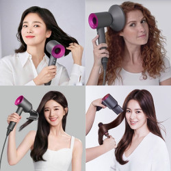 Máy Sấy Tóc 5 Đầu Sấy Không Cánh Tạo Ion Âm Công Suất Lớn Giúp Chắc Khỏe Đến Từng Sợi Tóc Tặng 5 Đầu Sấy