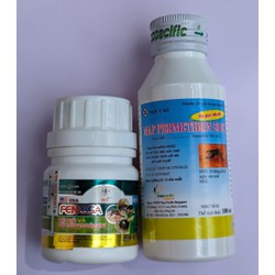 Combo 1lọ FENUSA 50ml và 1lọ MAP PERMETHRIN 50EC 100ml Dạng nước là Thuốc diệt côn trùng Muỗi, kiến, gián hiệu quả - Dùng trong gia dụng và y tế