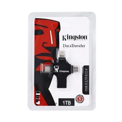 Usb 4 Trong 1 OTG Flash Drive USB đa năng cắm điện thoại máy tính 64GB kingston