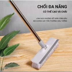 Chổi chà sàn nhà vệ sinh bảng to xoay 180 độ