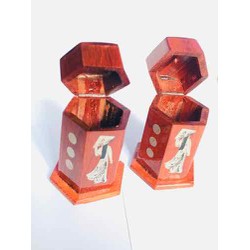 Hộp đựng tắm bằng gỗ khảm trai