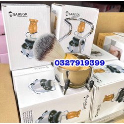 Combo Bộ dụng cụ quét kem cạo râu Barber Cao Cấp