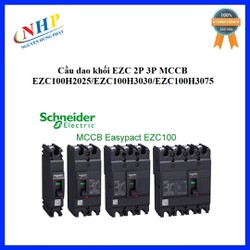 Cầu dao khối EZC 2P 3P 25A 30A 75A MCCB EZC100H2025/EZC100H3030/EZC100H3075