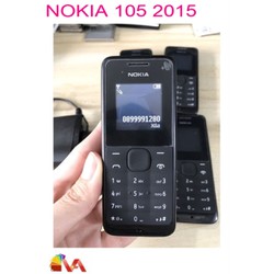 NOKIA 105 2015 1 SIM MÀU ĐEN CHÍNH HÃNG