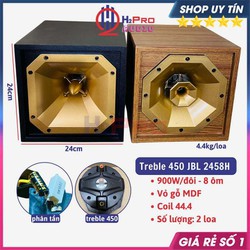 Đôi Loa Treble Kèn 450 JBL 2458H 900W Thùng Gỗ Vuông ( Giá 2 Cái ), Loa Siêu Tép Rời Có Phân Tần Chống Cháy -H2Pro Audio