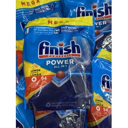 Viên rửa Finish All in 1 - túi 94 viên: 10x chức năng