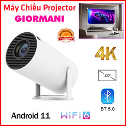 Máy chiếu Projector Lớp học hoặc Xem phim gia đình dạng ống phóng Giormani Y300