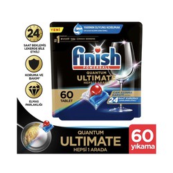 Viên rửa chén bát Finish Quantum Ultimate 60 viên original (dùng cho máy rửa chén bát)