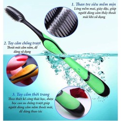 Bàn chải đánh răng than tre Hàn Quốc cao cấp