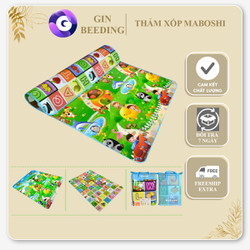 Thảm xốp cho bé 2 mặt Maboshi là bí quyết tạo không gian học tập và vui chơi cho trẻ - mẫu ngẫu nhiên