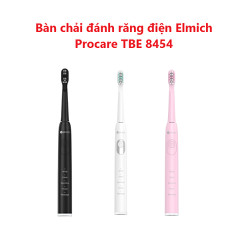 Bàn chải đánh răng điện Elmich Procare tặng kèm thêm 2 đầu bàn chải