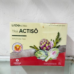 Trà Atiso Ladophar Hộp 100 túi lọc Đặc Sản Trà Actiso Đà Lạt